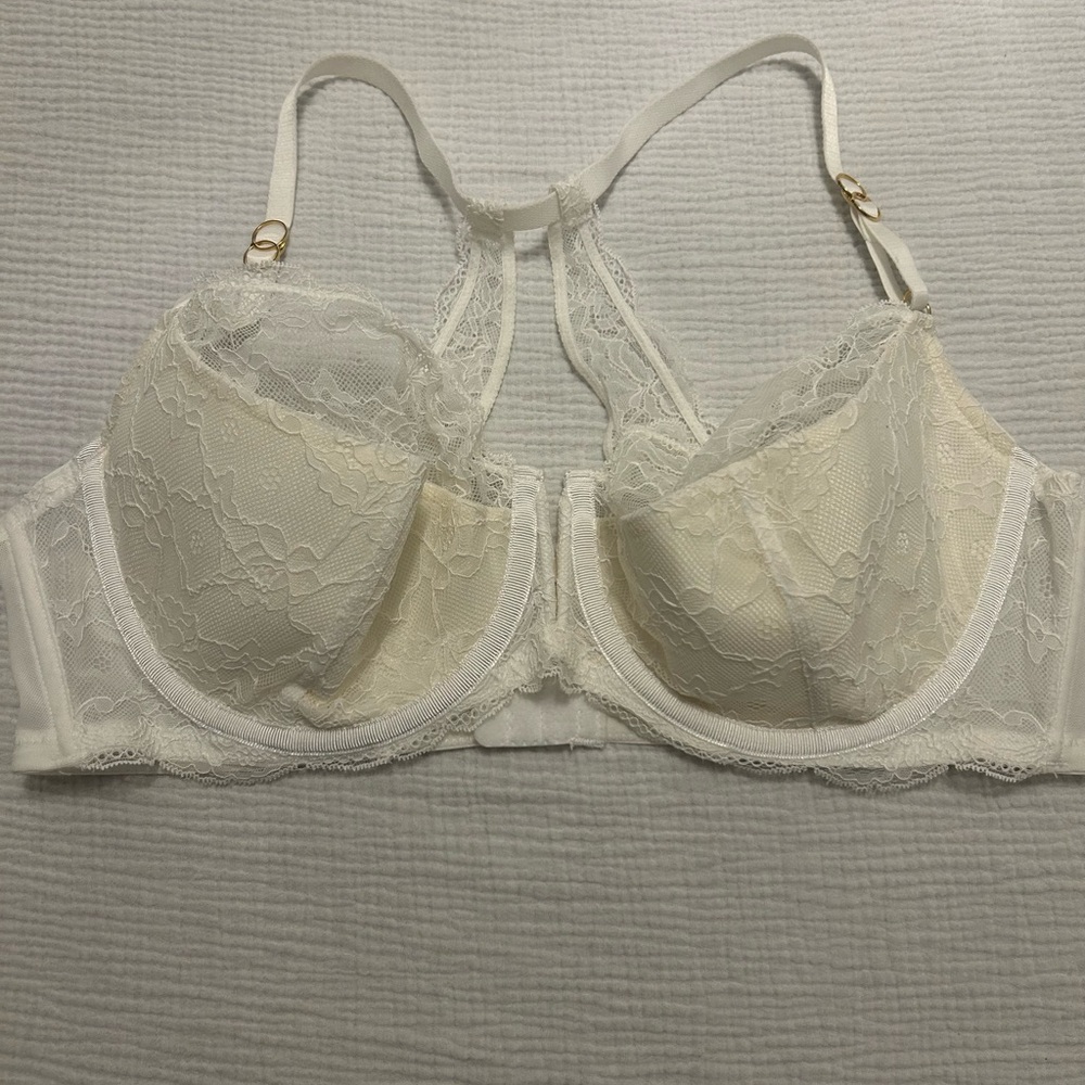 Lane Bryant Cacique Sexy Lace Lined Bra Sz 44D